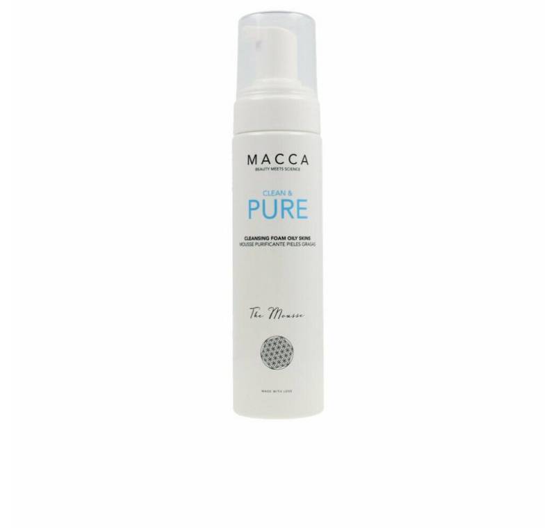 Macca Gesichts-Reinigungsschaum Clean & Pure Cleansing Foam Oily Skins 200ml Macca Gesichts-Reinigungsschaum Clean & Pure Cleansing Foam Oily Skins 200ml von Macca