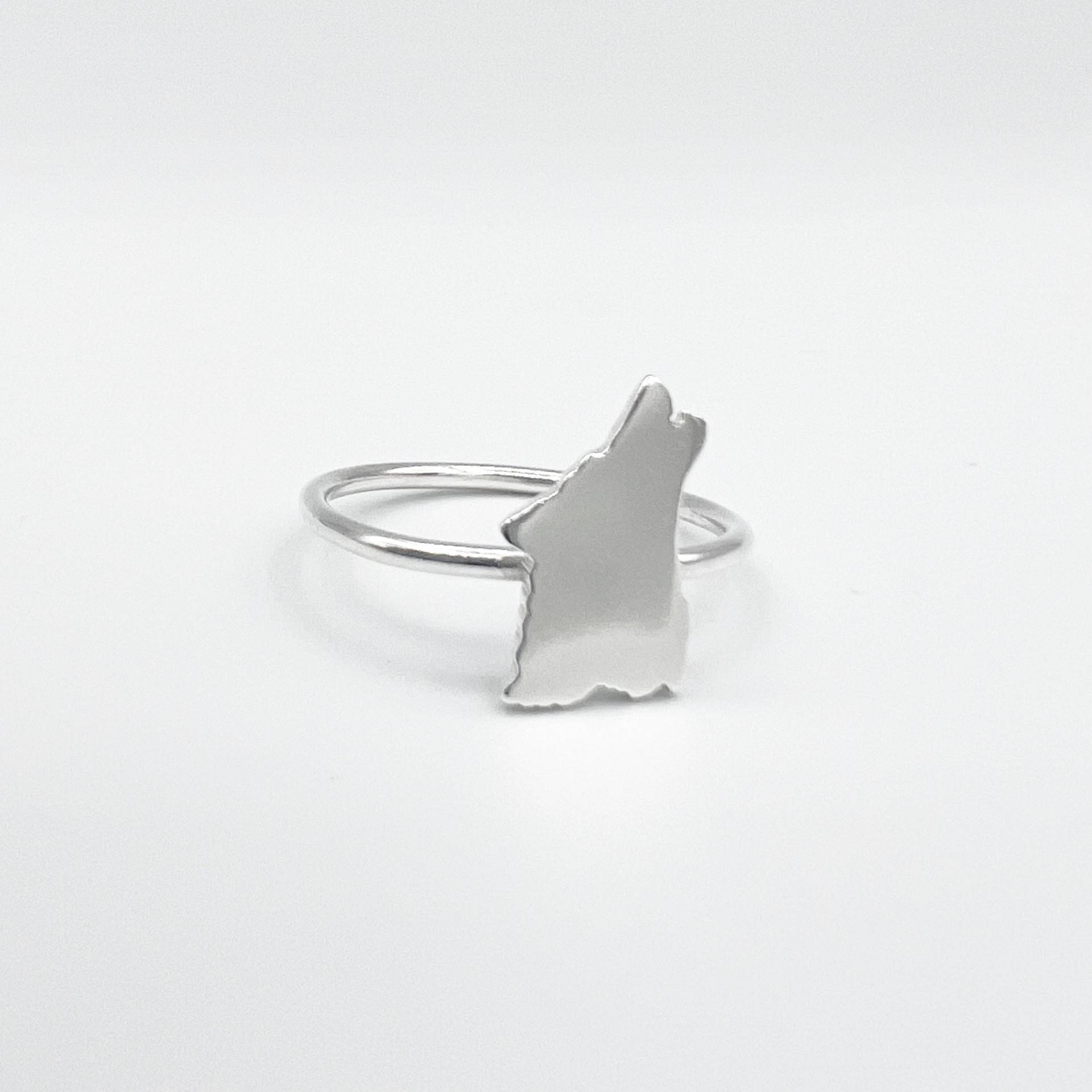 Wolf Ring in Sterling Silber Wolf Ring in Sterling Silber von MacekMetals
