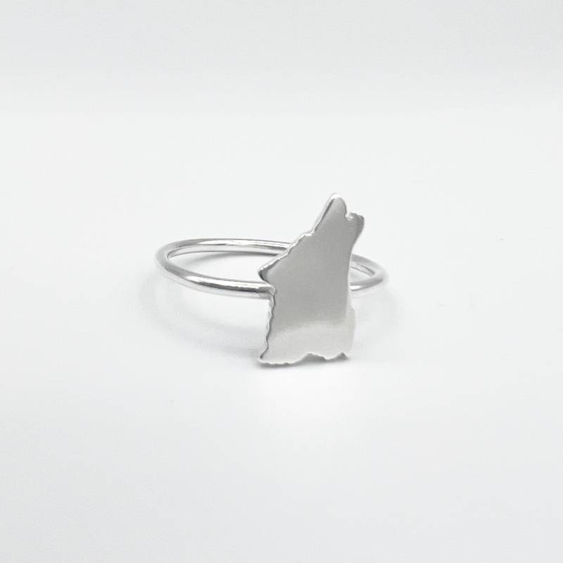 Wolf Ring in Sterling Silber von MacekMetals