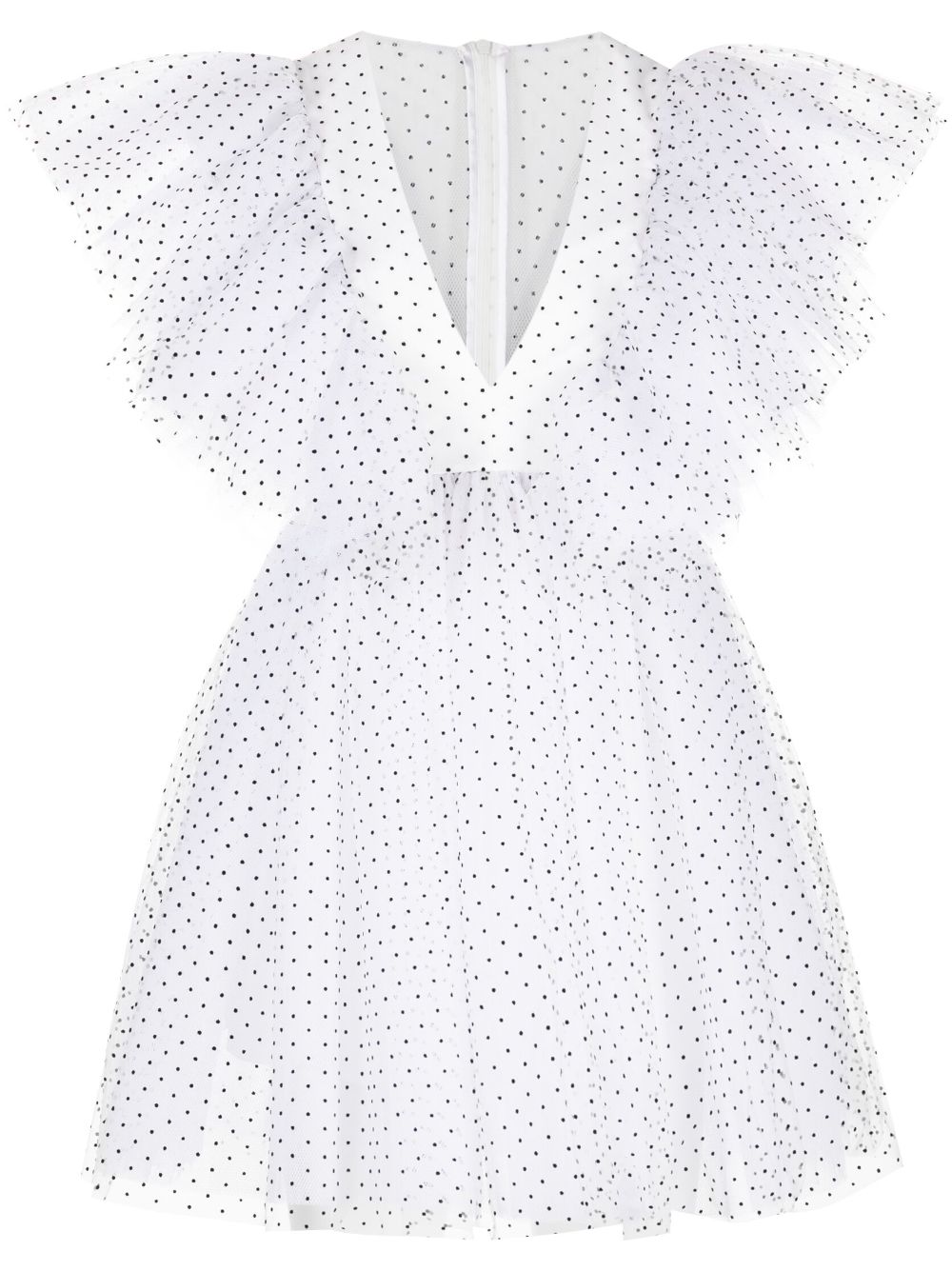 Macgraw Ausgestelltes Tabetha Kleid - Weiß von Macgraw