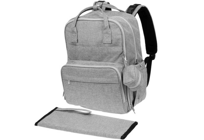 Mach1 Wickelrucksack Wickelrucksack Baby Wickeltasche Großer Stauraum, die Tasche kann am Kinderwagen angehängt werden, gepolsterte Rückseite und Schultergurte, Windelbeutel Wickeltasche Rucksack von Mach1