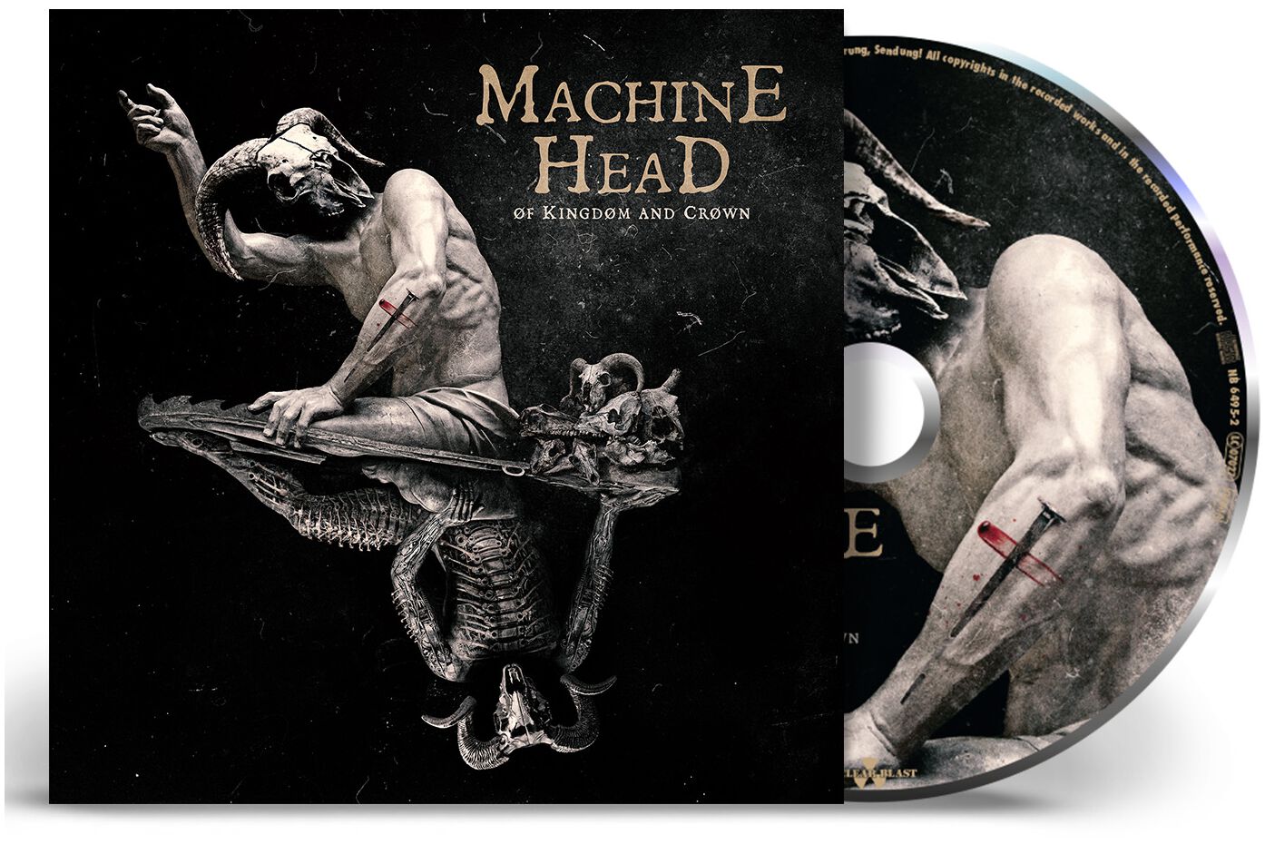 Machine Head Øf kingdøm and crøwn CD multicolor Machine Head Øf kingdøm and crøwn CD multicolor von Machine Head
