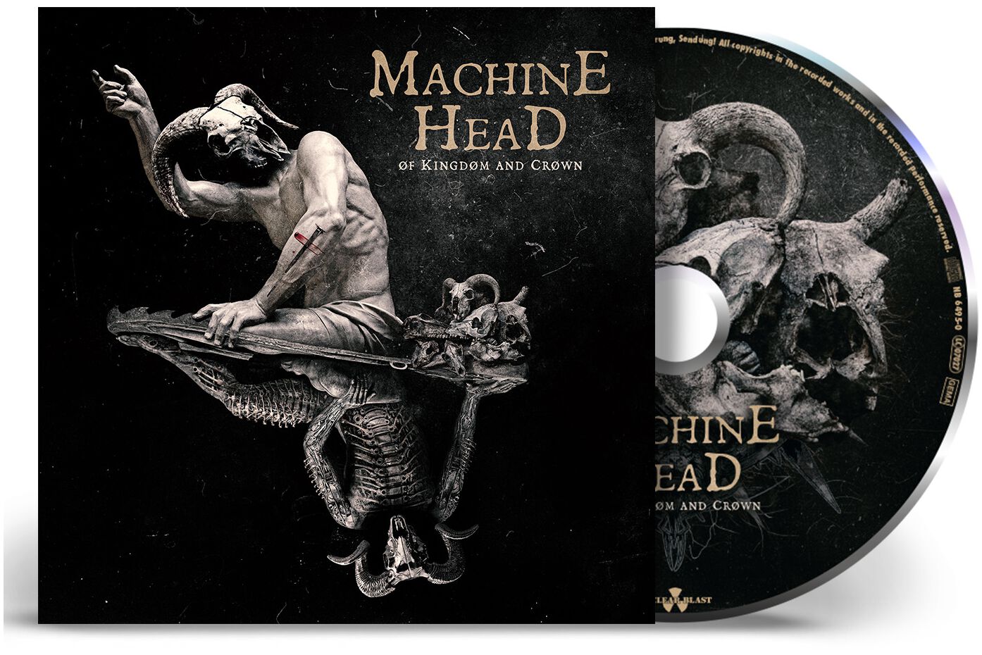 Machine Head Øf kingdøm and crøwn CD multicolor Machine Head Øf kingdøm and crøwn CD multicolor von Machine Head