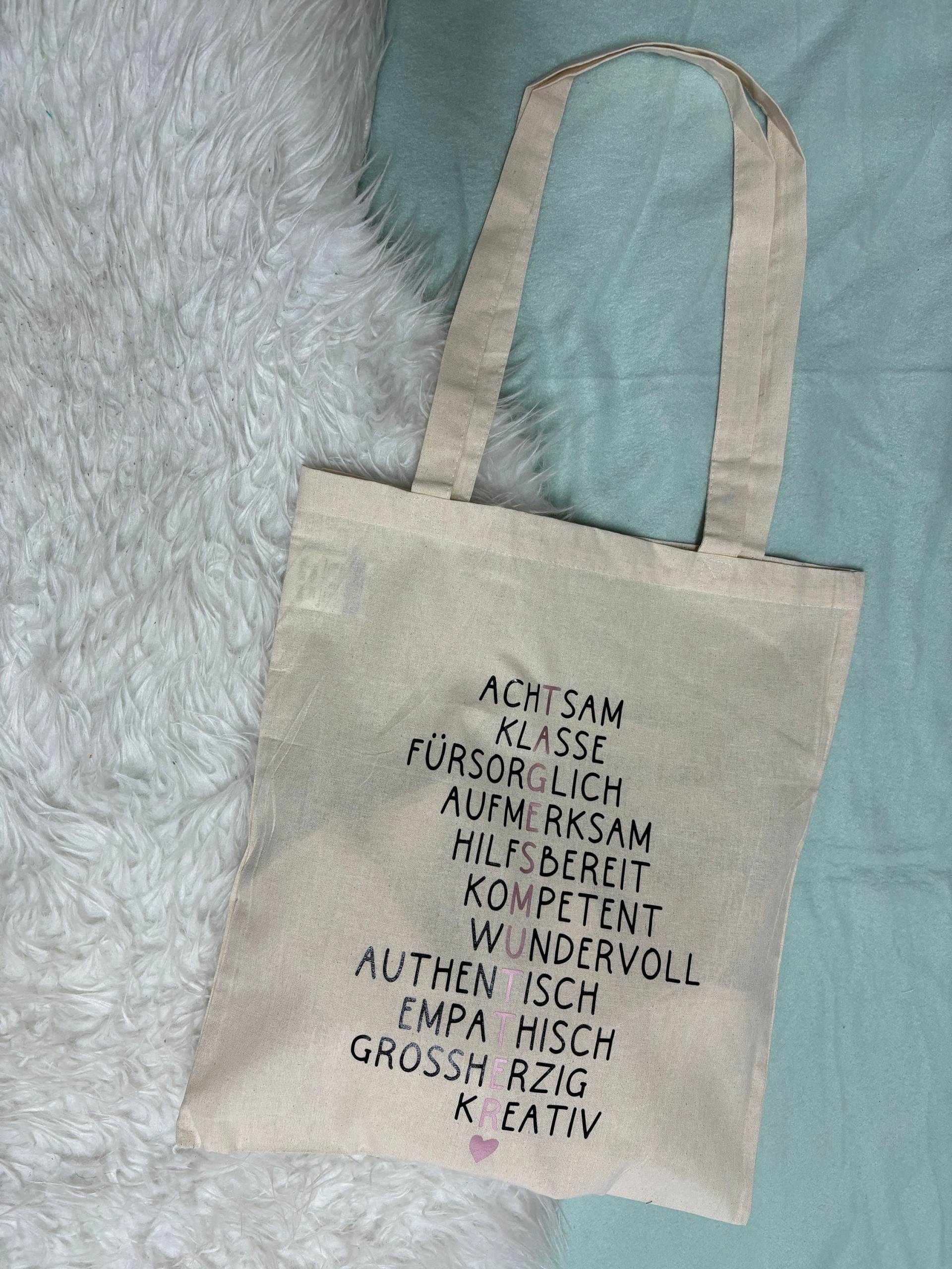 Jutetasche Tagesmutter Jutetasche Tagesmutter von MachsDirSelbst
