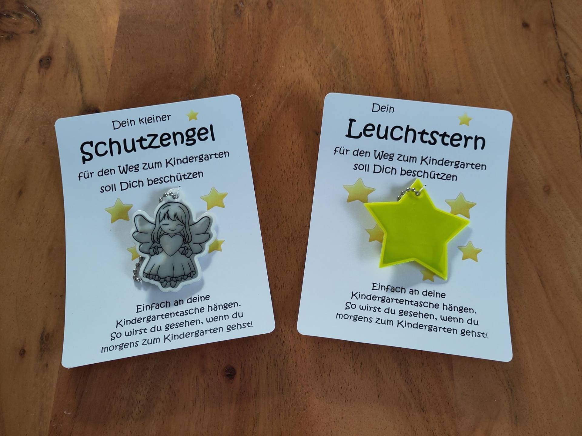 Reflektor Für Den Kindergarten Rucksack Reflektierende Geschenkidee Kita Kinder Stern Und Engel Anhänger Reflektor Für Den Kindergarten Rucksack Reflektierende Geschenkidee Kita Kinder Stern Und Engel Anhänger von MachsmitHerzDesign