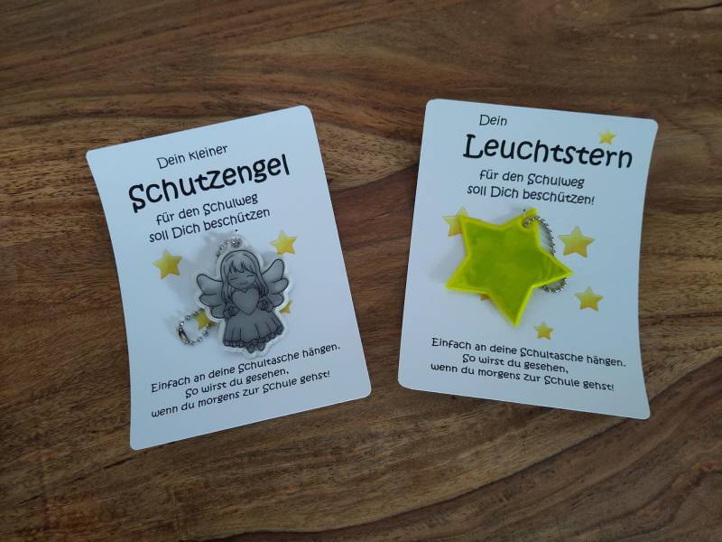 Reflektor Schulranzen Reflektierende Geschenkidee Für Schulkinder Kinder Stern Anhänger Engel Reflektor Schulranzen Reflektierende Geschenkidee Für Schulkinder Kinder Stern Anhänger Engel von MachsmitHerzDesign