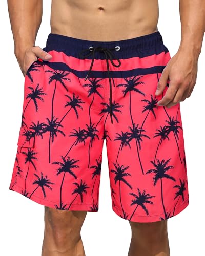 MaciRept Herren Badehose Schnelltrocknend Board-Shorts Badehose für Herren Netzfutter, Bademode von MaciRept