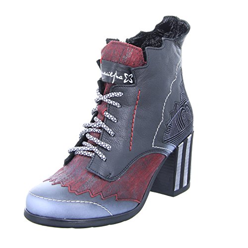 Maciejka Damen Stiefeletten REISSVERSCHLUSSSTIEFELETTE 03190-01/00-3 rot 342589 von Maciejka