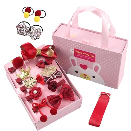 Little Girl Haarschmuck Niedliche Haarspangen Set 18 Stück Stilvolle Haarnadel Sortiert Haarteil Set für Party Schule Ballett Little Girl Haarschmuck Niedliche Haarspangen Set 18 Stück Stilvolle Haarnadel Sortiert Haarteil Set für Party Schule Ballett von Maciun