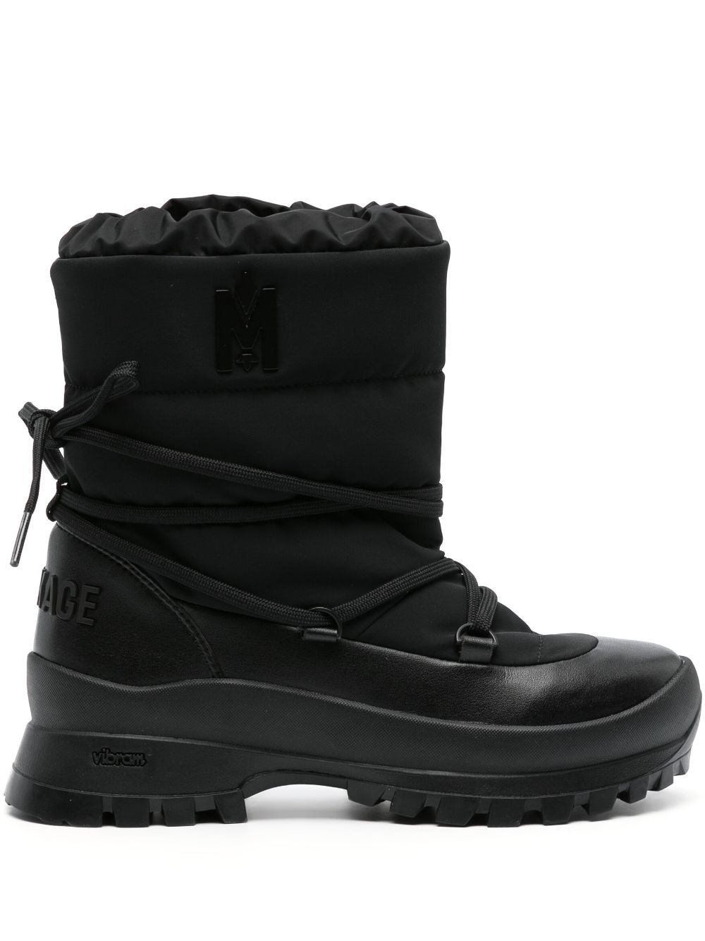 Mackage Gefütterte Conquer Schneestiefel - Schwarz von Mackage