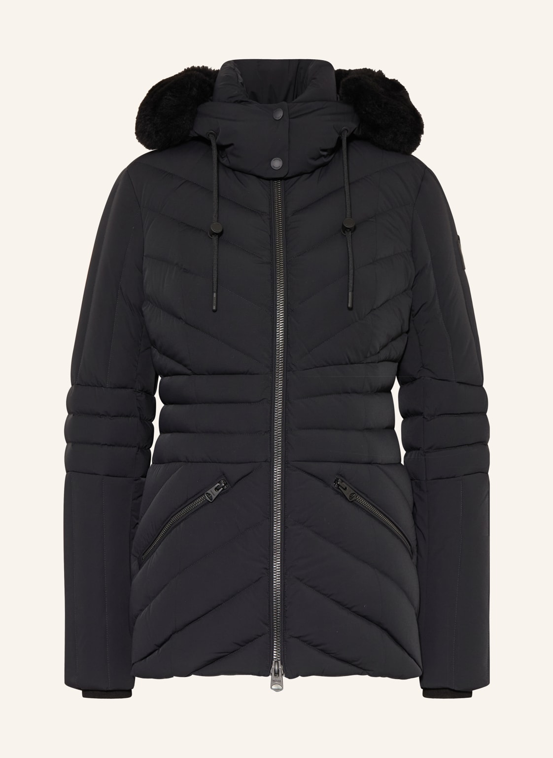 Mackage Daunenjacke Mit Abnehmbarer Kapuze schwarz von Mackage