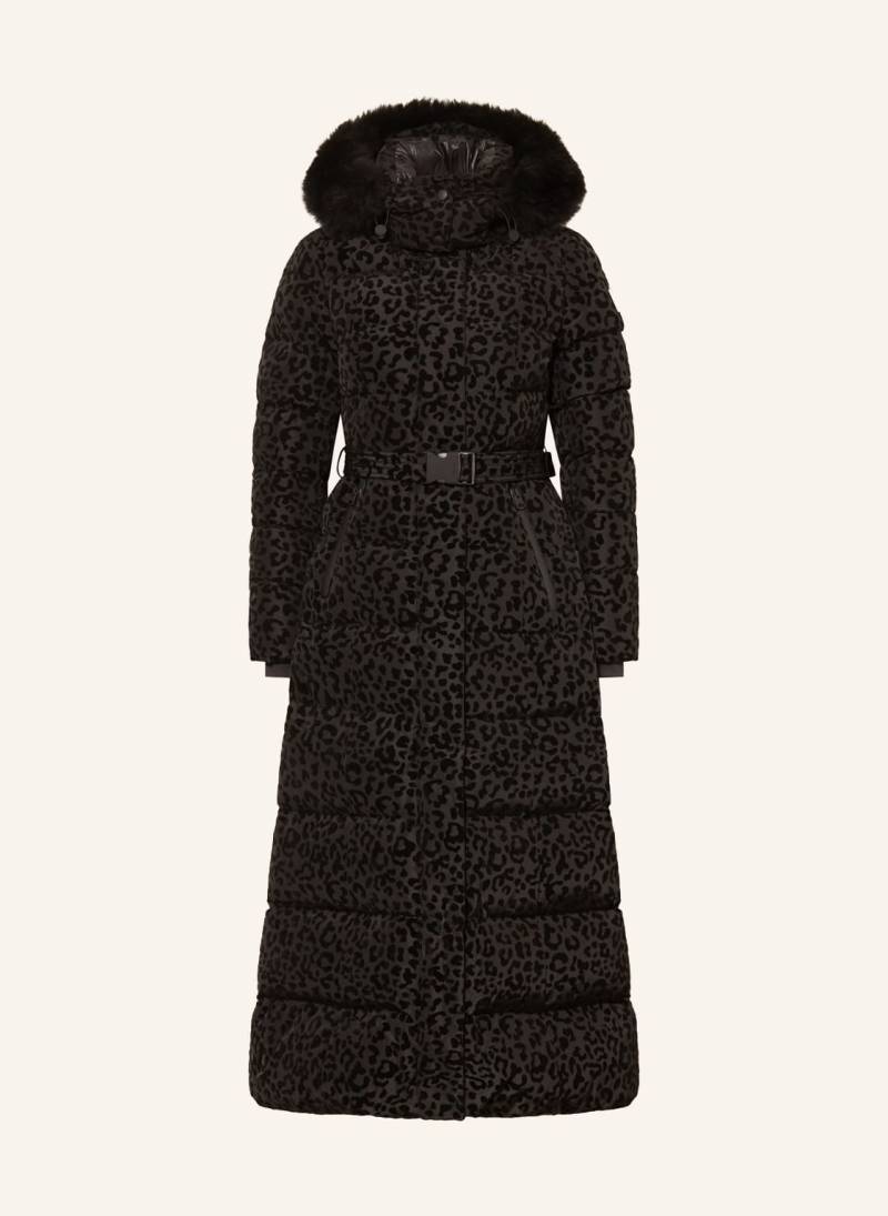 Mackage Daunenmantel Mit Abnehmbarer Kapuze schwarz von Mackage