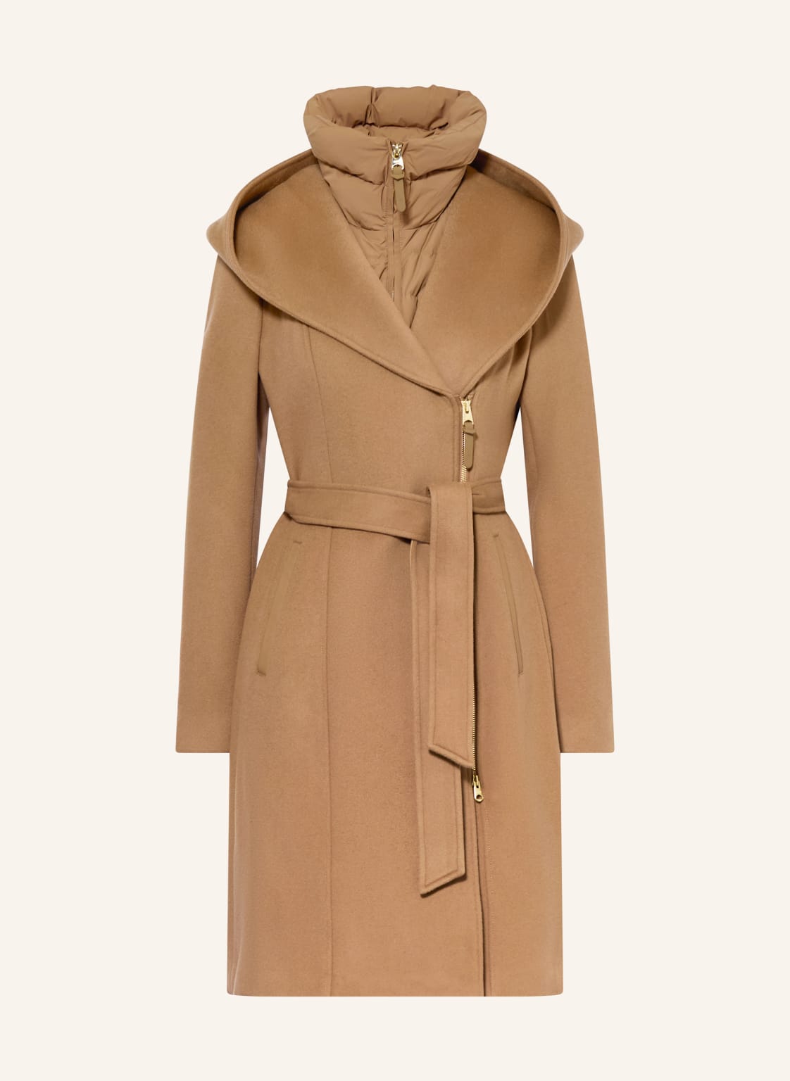 Mackage Wollmantel Shia-Slb braun von Mackage