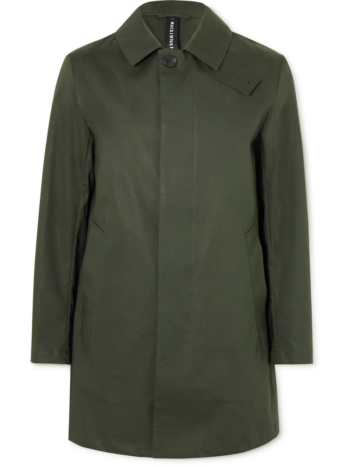 Mackintosh - Cambridge Bonded Cotton Trench Coat - Men - Green - UK/US 40 von Mackintosh