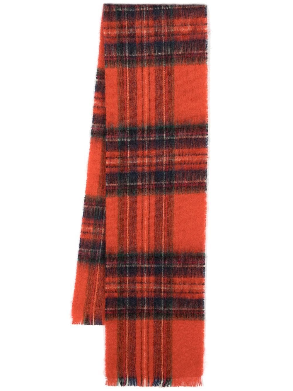 Mackintosh Karierter Royal Stewart Schal - Orange von Mackintosh