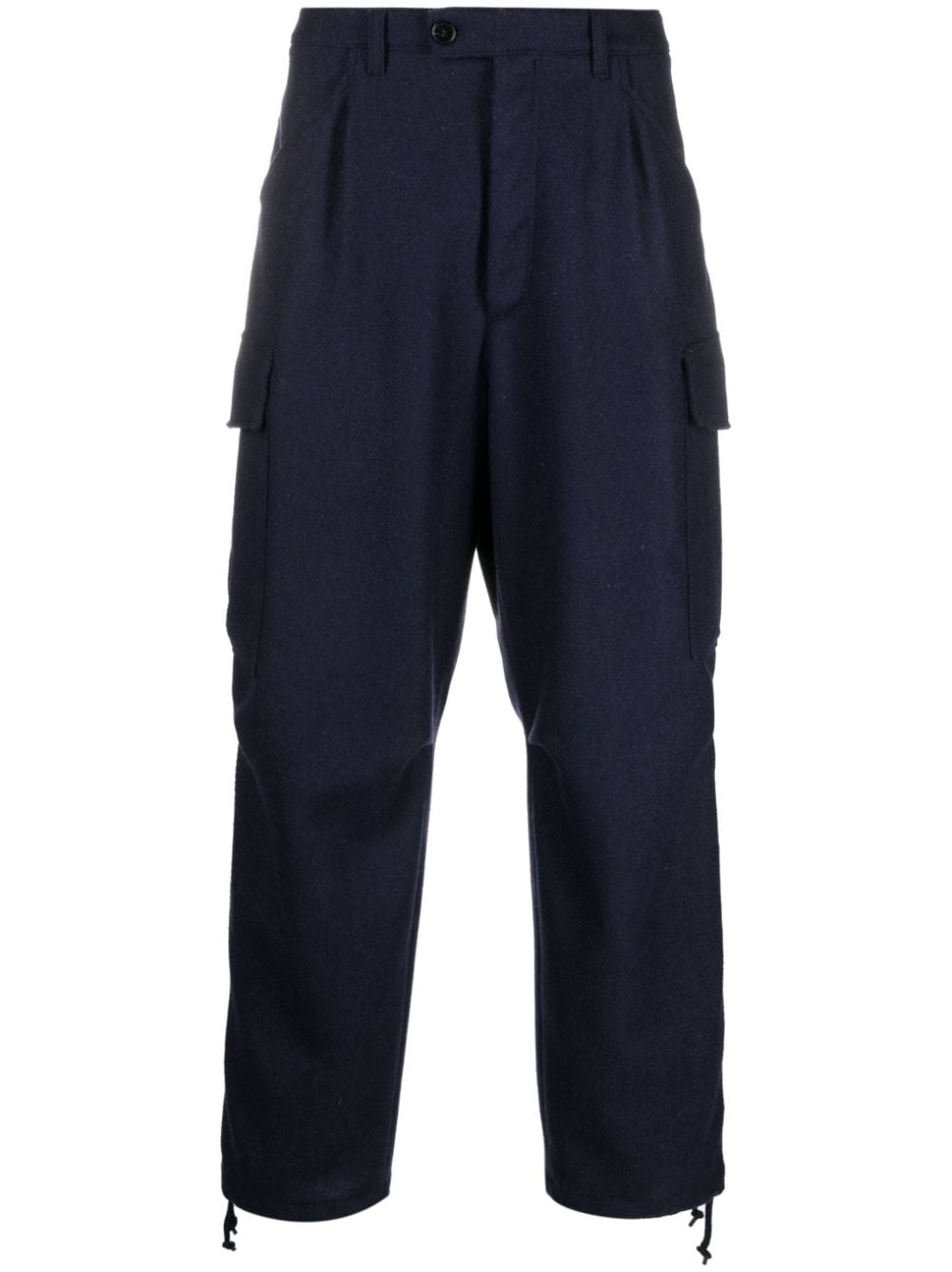 Mackintosh Klassische Cropped-Cargohose - Blau von Mackintosh