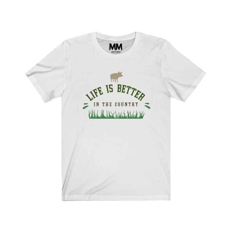 Das Leben Ist Besser Im Land | Herren T-Shirt von MacksMerch