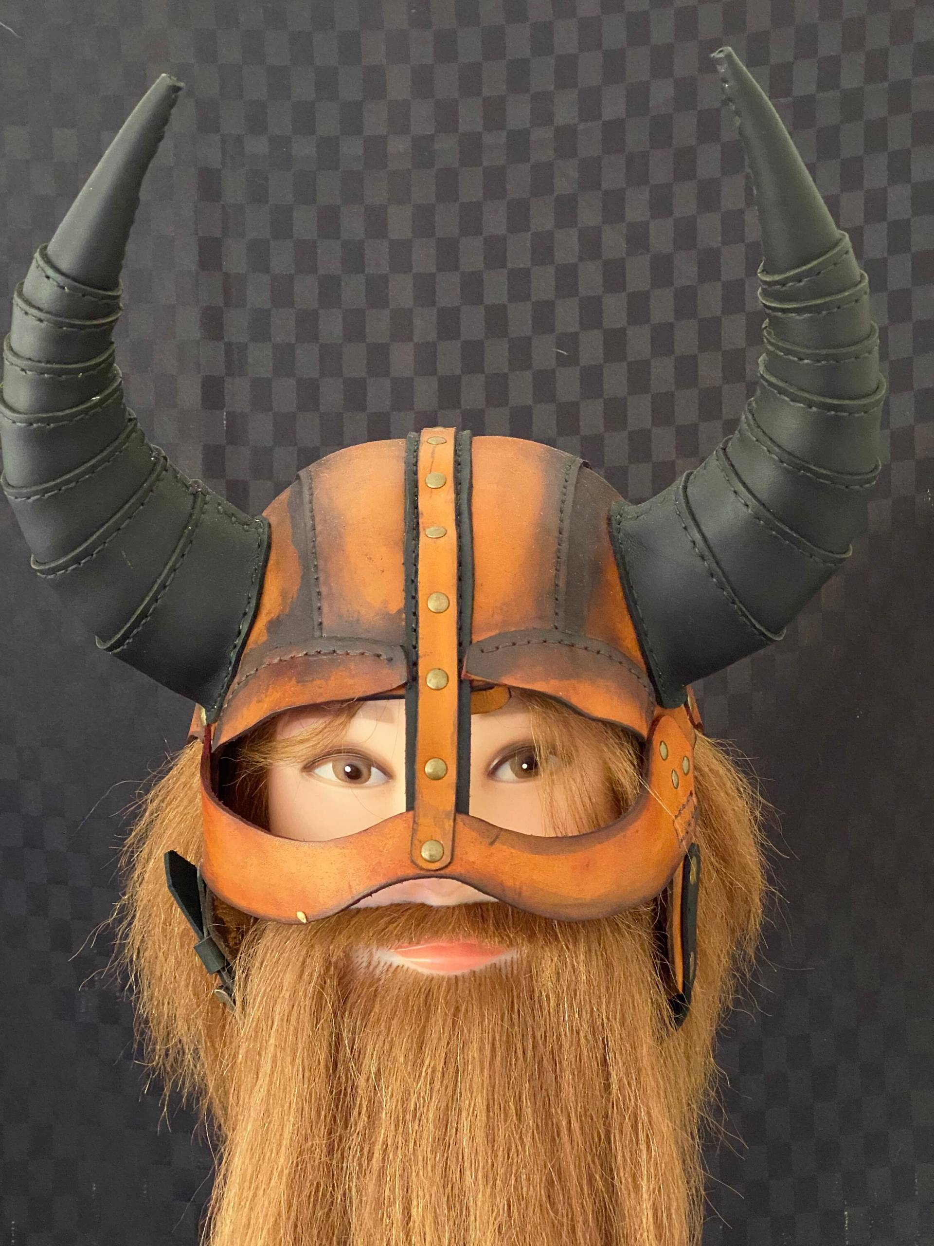 Wikinger Krieger Helm Wikinger Krieger Helm von MacleayIslandLeather