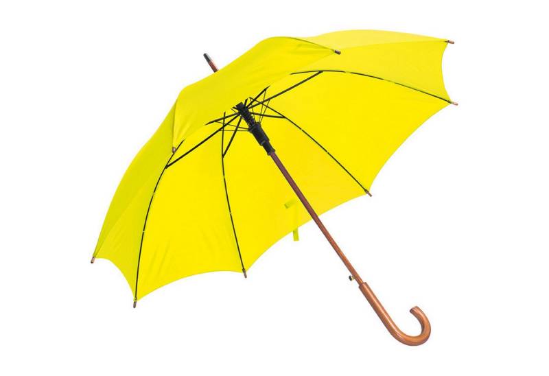 Macma Stockregenschirm Automatik-Regenschirm / Farbe: gelb von Macma