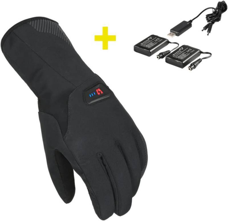 Macna Fahrradhandschuhe Spark beheizbare Fahrrad Handschuhe Kit beheizbar von Macna