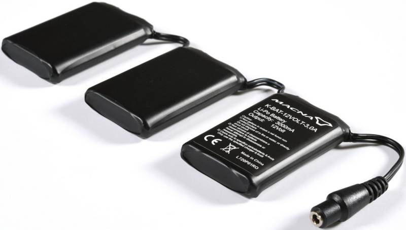 Macna Hosenträger 12V/3A Akku für Handschuh von Macna