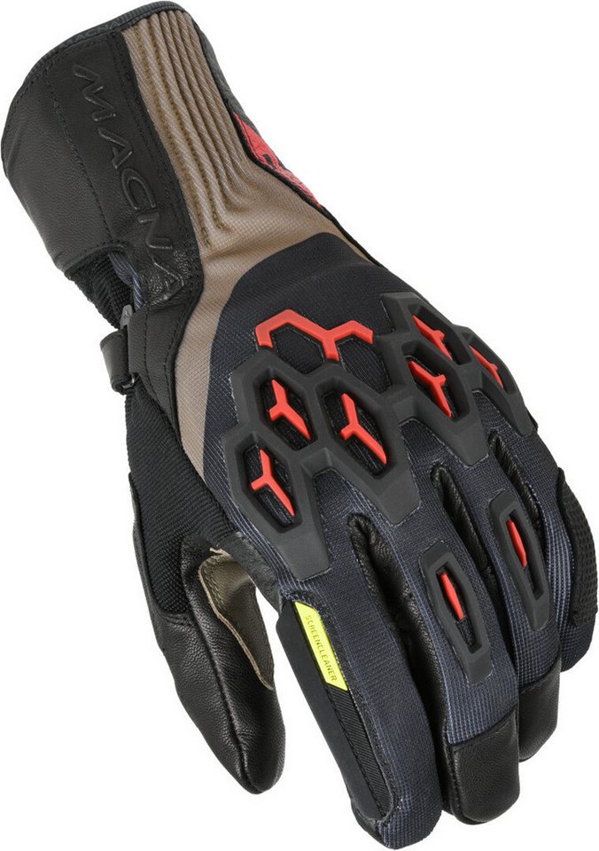 Macna Motorradhandschuhe Brawler RTX wasserdichte Motorrad Handschuhe von Macna