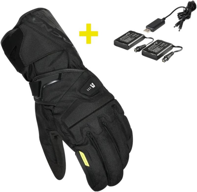 Macna Motorradhandschuhe Foton 2.0 RTX beheizbare wasserdichte Motorrad Handschuhe Kit von Macna