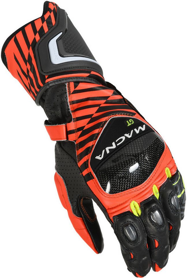 Macna Motorradhandschuhe GT perforierte Motorrad Handschuhe von Macna
