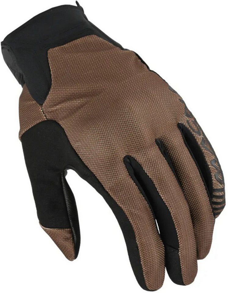 Macna Motorradhandschuhe Obtain Leather Motorrad Handschuhe kurze Stulpe von Macna