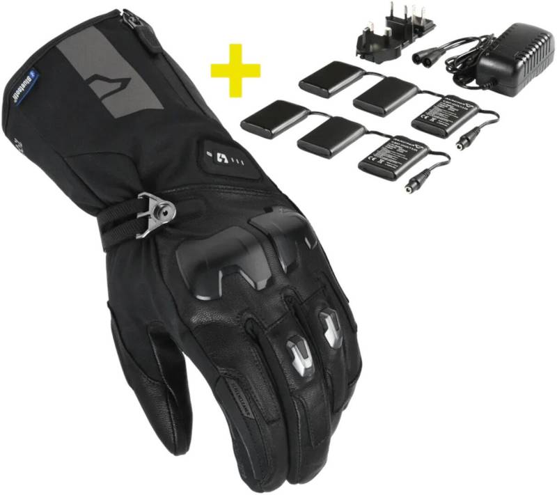 Macna Motorradhandschuhe Progress 2.0 RTX DL beheizbare wasserdichte Motorrad Handschuhe Kit von Macna