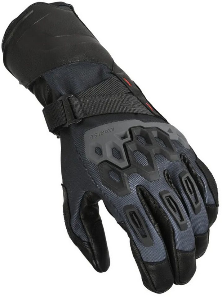 Macna Motorradhandschuhe Tanamax Motorrad Handschuhe lange Stulpe,Touchscreenbedienung möglich von Macna
