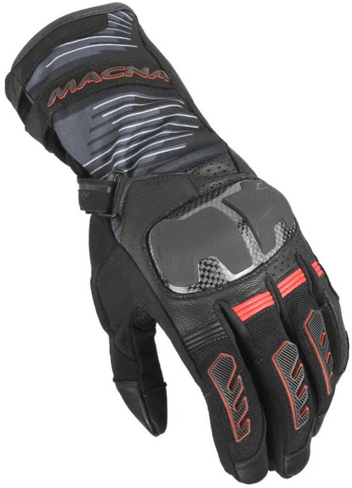 Macna Motorradhandschuhe Tempo 2.0 Motorrad Handschuhe lange Stulpe von Macna