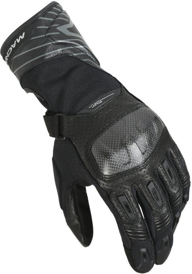 Macna Motorradhandschuhe Tempo perforierte Motorrad Handschuhe Atmungsaktiv protektoren von Macna