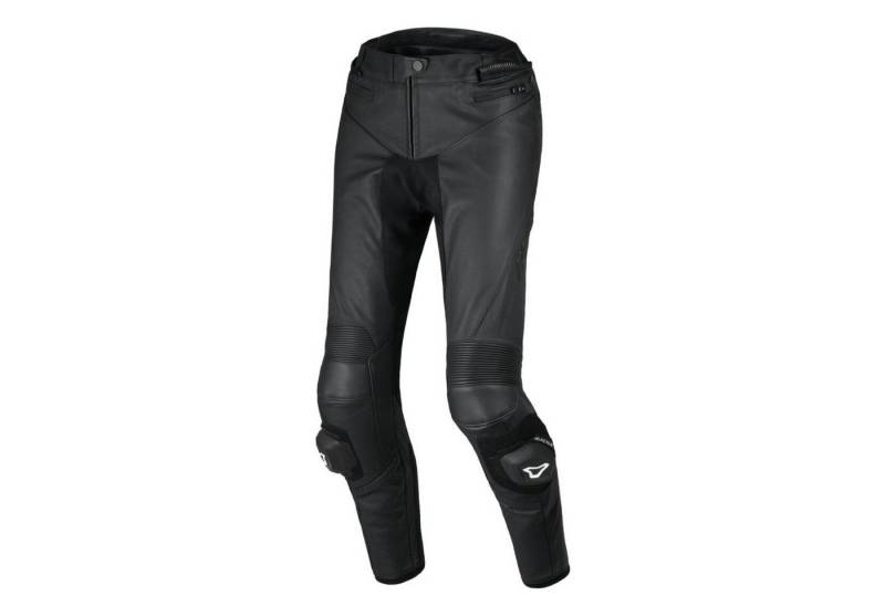 Macna Motorradhose Ovita Damen Lederhose protektoren reißverschluss von Macna