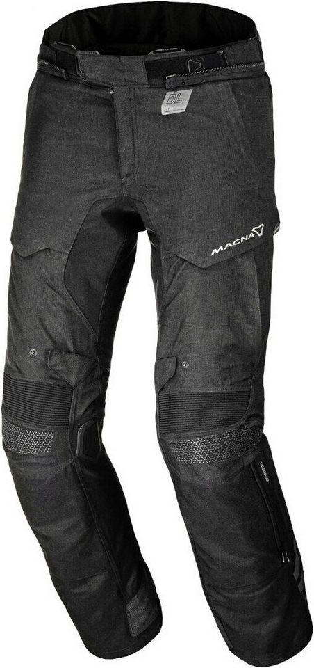 Macna Motorradhose Ultimax wasserdichte Motorrad Textilhose Knieprotektoren enthalten,herausnehmbares Innenfutter,wasserdicht von Macna