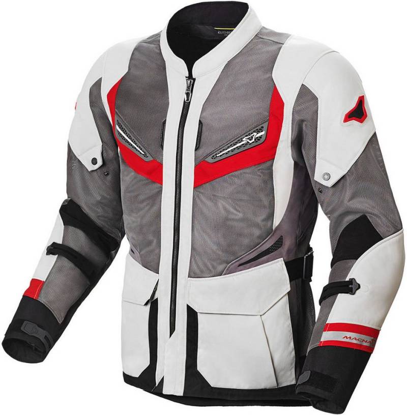 Macna Motorradjacke Aerocon NightEye Motorrad Textiljacke von Macna