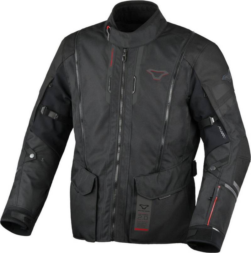 Macna Motorradjacke Air Hybrid 2.0 wasserdichte Motorrad Textiljacke (wasserdicht) herausnehmbares Innenfutter,wasserdicht,herausnehmbare Membrane von Macna