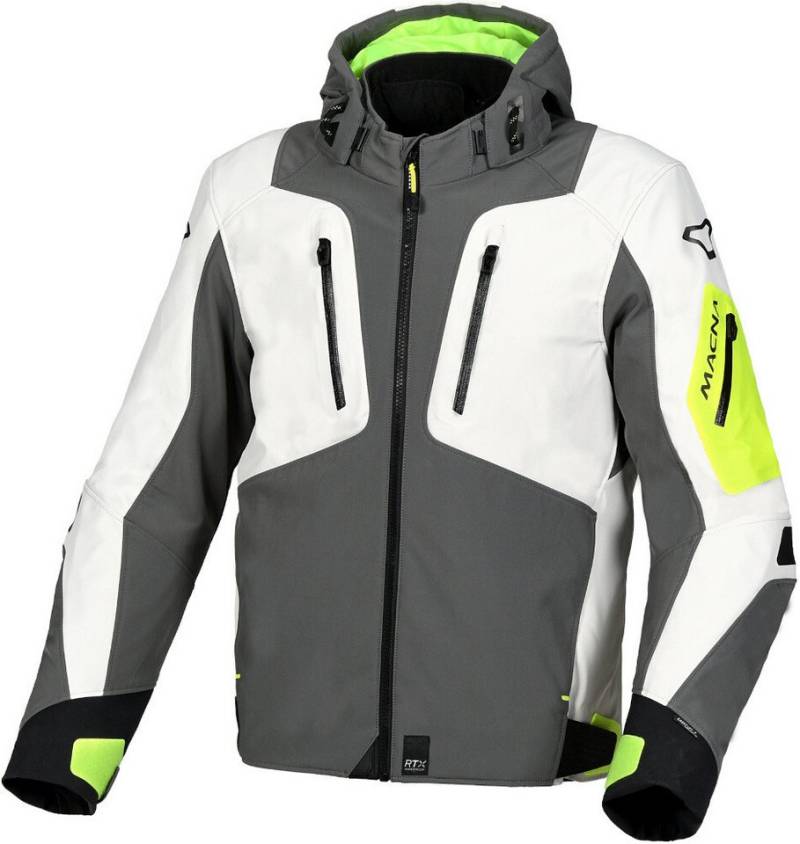 Macna Motorradjacke Angle wasserdichte Motorrad Textiljacke herausnehmbares Innenfutter,herausnehmbare Membrane,wasserdicht von Macna