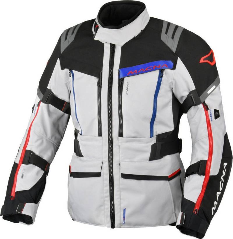 Macna Motorradjacke Chieftane wasserdichte Motorrad Textiljacke 3-Lagen-Laminat,herausnehmbares Innenfutter,herausnehmbare Membra von Macna
