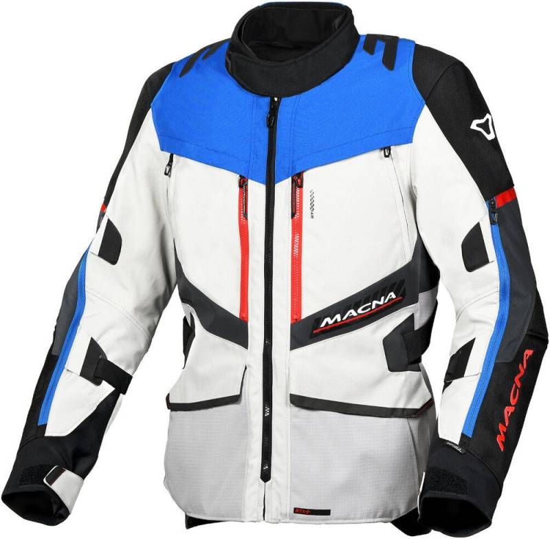 Macna Motorradjacke Domane wasserdichte Motorrad Textiljacke von Macna