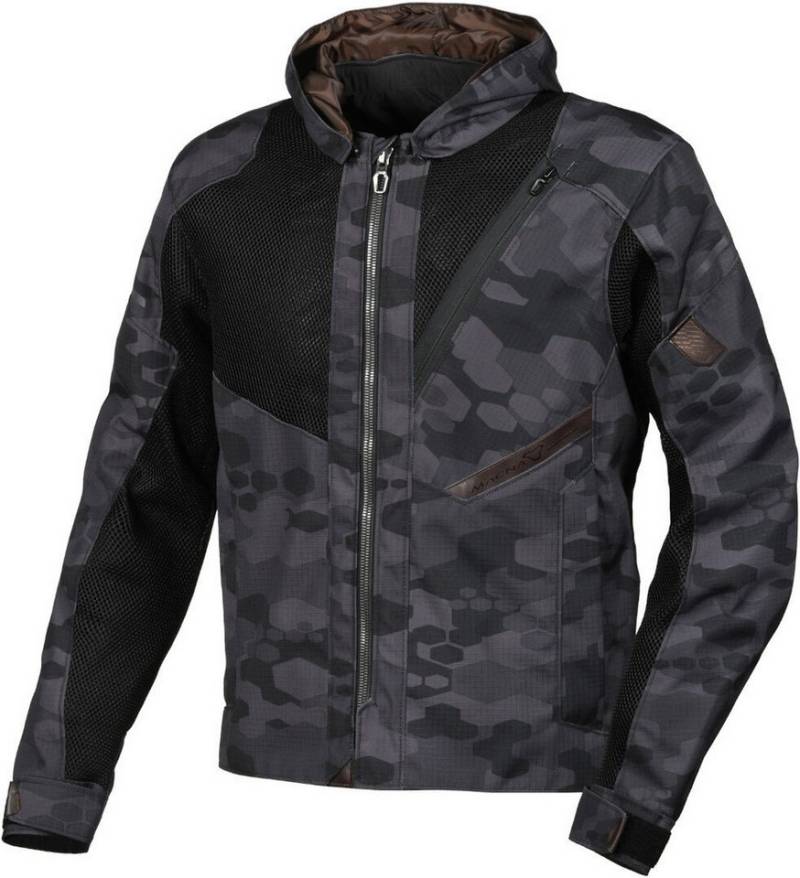 Macna Motorradjacke Farrow Motorrad Textiljacke Atmungsaktiv protektoren reflektierende von Macna
