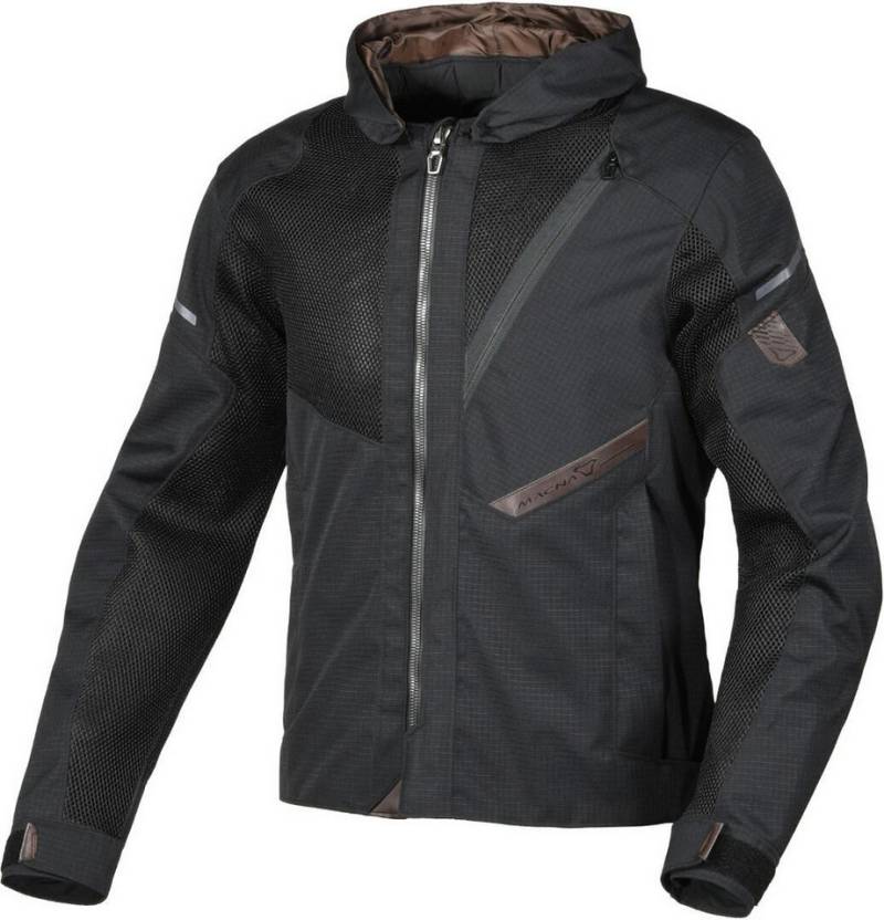 Macna Motorradjacke Farrow Motorrad Textiljacke Atmungsaktiv protektoren reflektierende von Macna