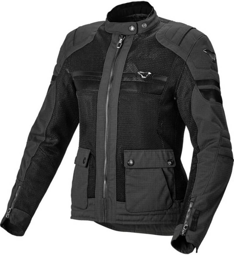Macna Motorradjacke Fluent Damen Motorrad Textiljacke Atmungsaktiv protektoren reflektierende von Macna