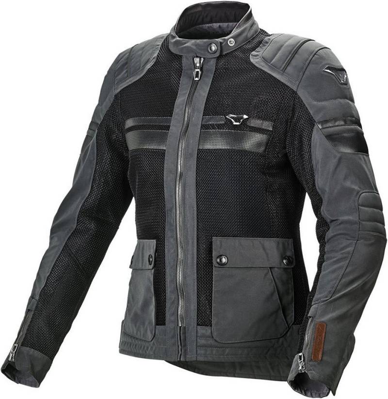 Macna Motorradjacke Fluent NightEye Damen Motorrad Textiljacke von Macna
