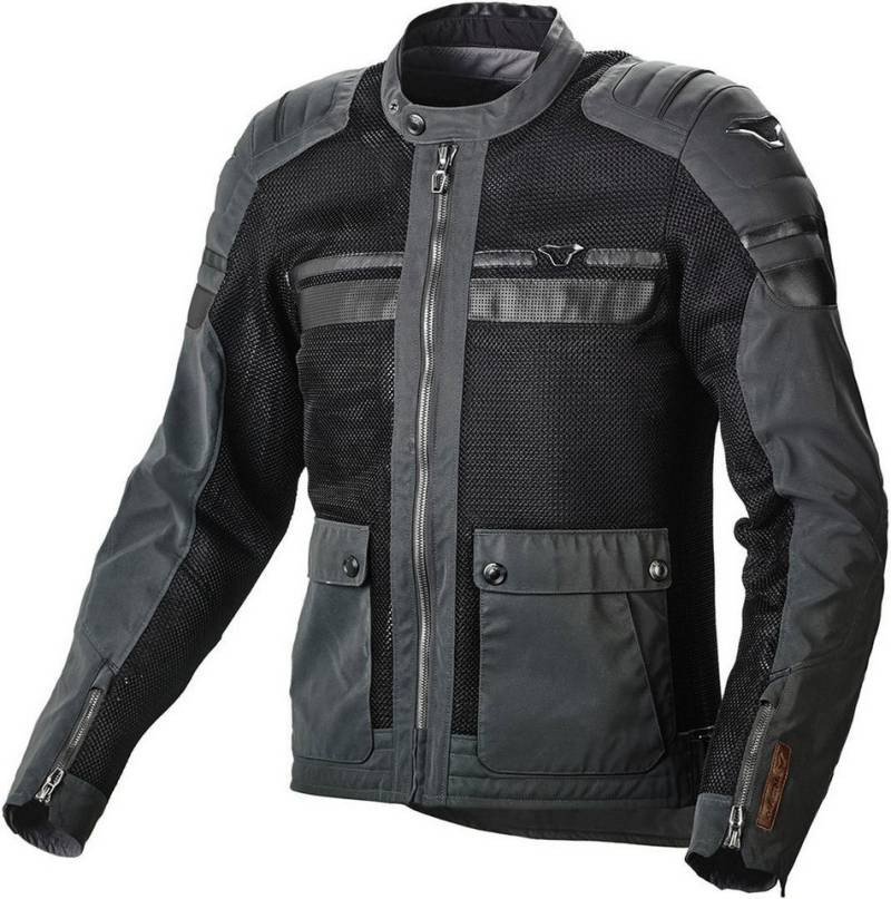 Macna Motorradjacke Fluent NightEye Motorrad Textiljacke von Macna