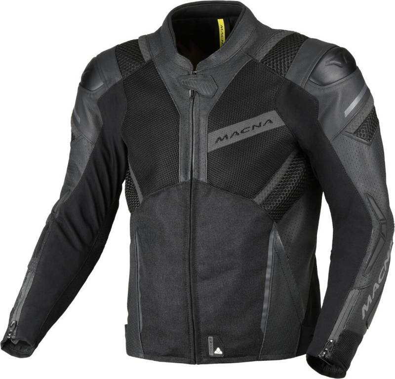 Macna Motorradjacke Galvic perforierte Motorrad Leder-/Textiljacke perforiert von Macna