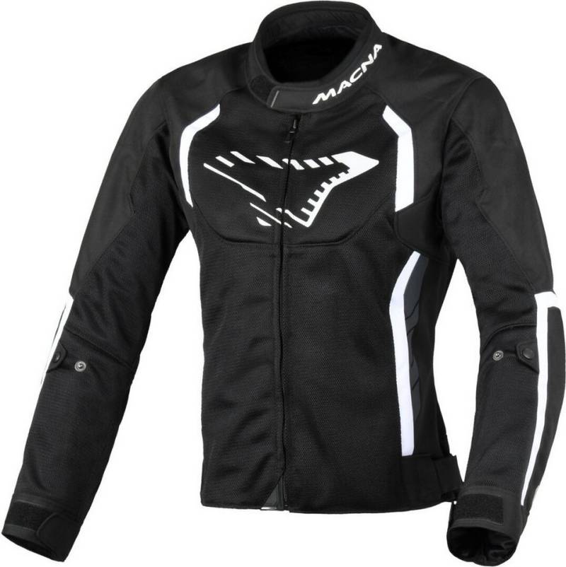 Macna Motorradjacke Grisca Damen Motorrad Textiljacke Atmungsaktiv protektoren reißverschluss von Macna