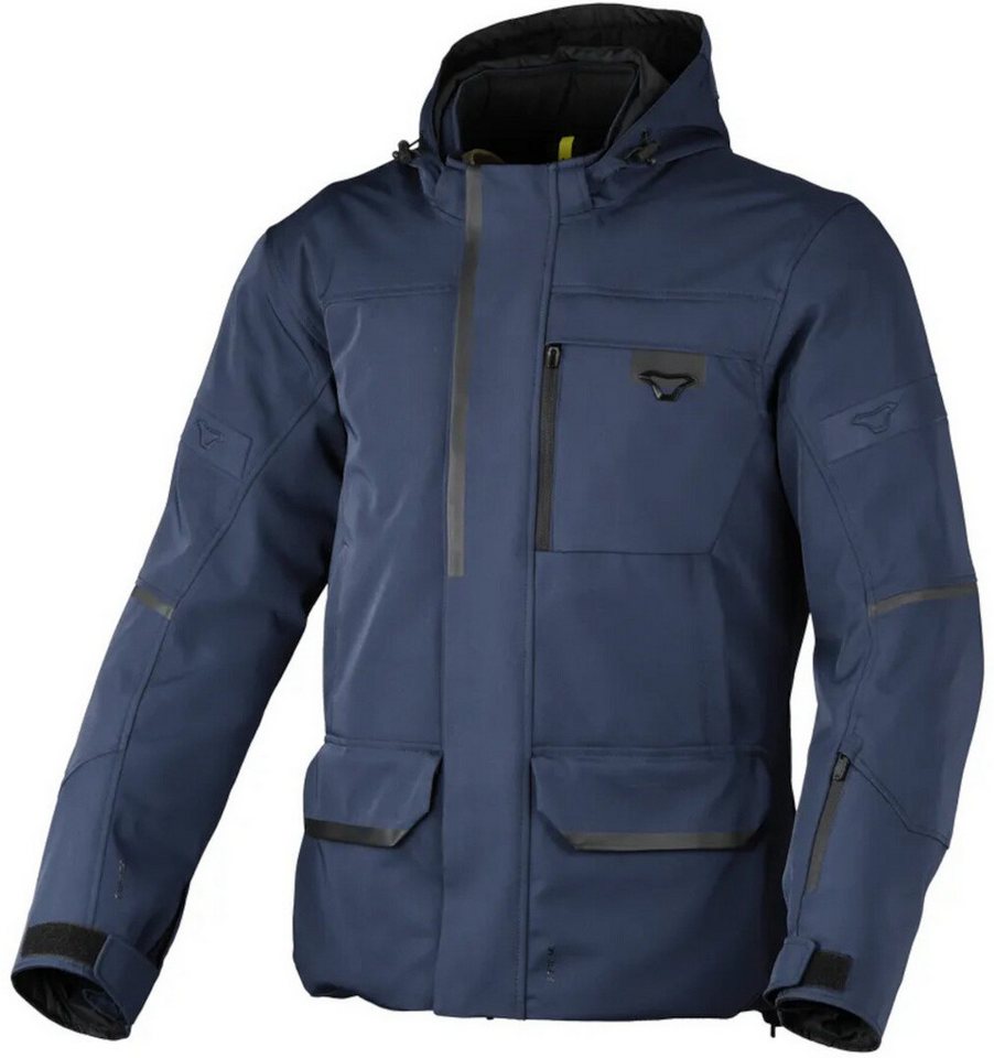 Macna Motorradjacke Mondo 2.0 wasserdichte Motorrad Textiljacke herausnehmbares Innenfutter,wasserdicht von Macna