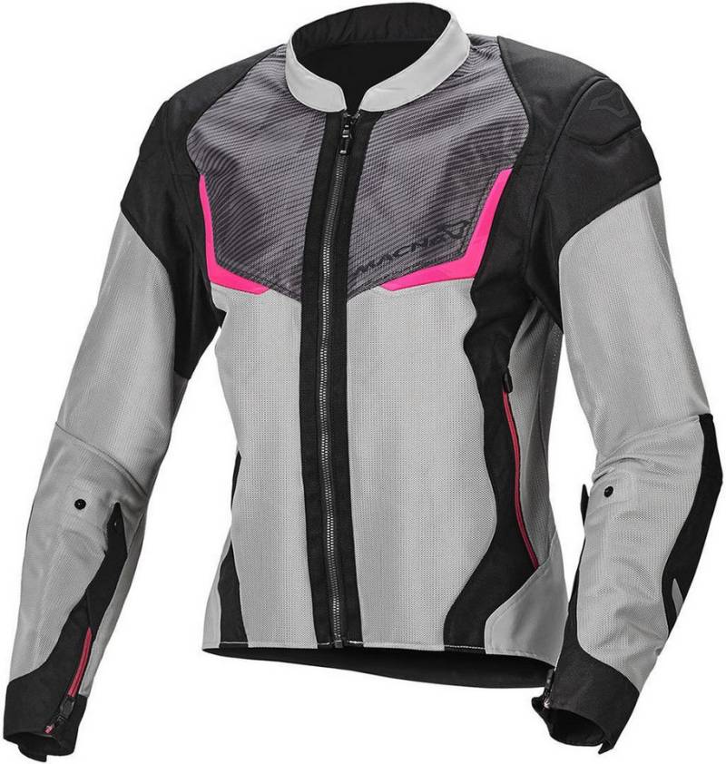 Macna Motorradjacke Orcano Damen Motorrad Textiljacke herausnehmbares Innenfutter,herausnehmbare Membrane,wasserdicht von Macna