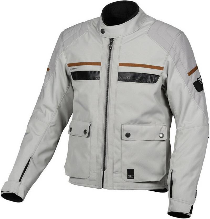 Macna Motorradjacke Oryon wasserdichte Motorrad Textiljacke Wasserdicht protektoren reflektierende wasserdichte von Macna